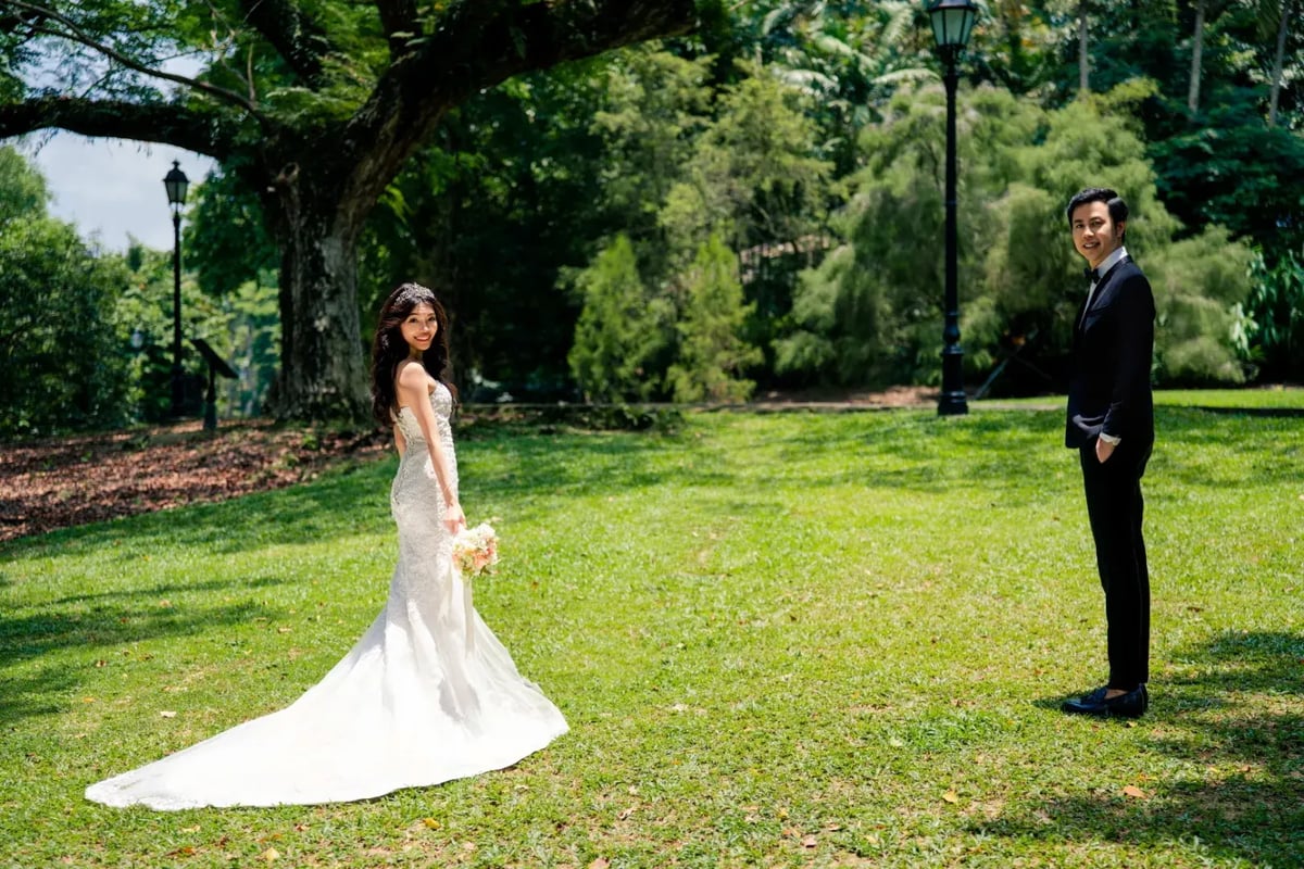fort canning park photoshoot